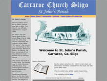 Tablet Screenshot of carraroechurchsligo.com